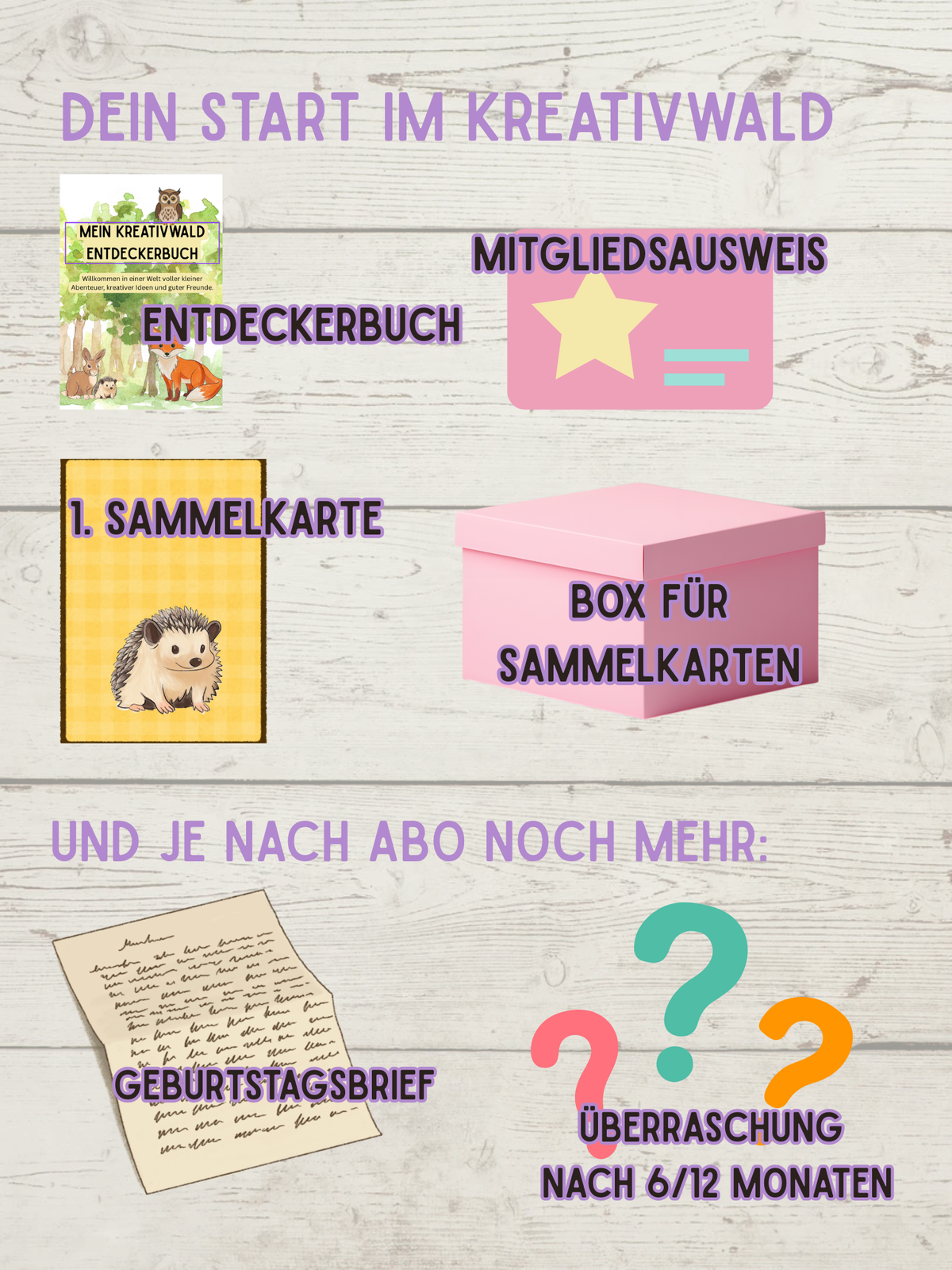 Post aus dem Kreativwald